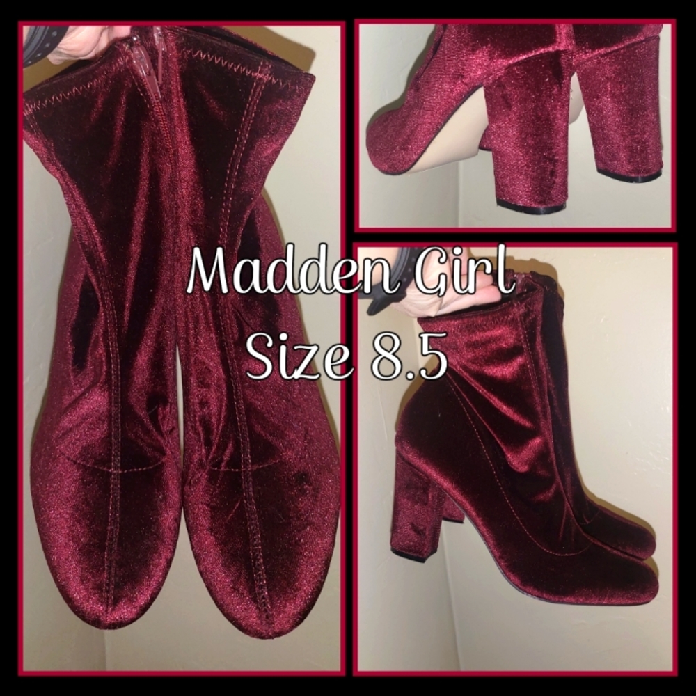 Madden Girl Faux Suede Boots